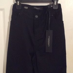 Liverpool NWT, black jeans, size 14/32 petite